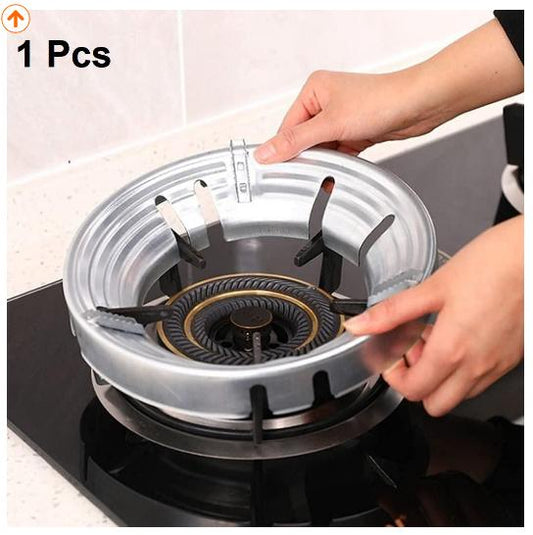 Gas Saver-Gas Saver Burner Stand Gas Saver Jali Home Gas Stove Fire & Windproof Energy Saving Stand (Fire saving stand)